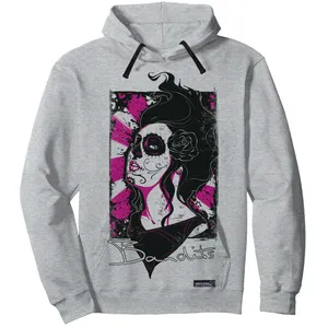 هودی مردانه 27 مدل Girl Black کد MH350