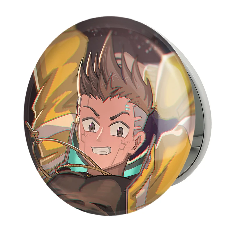 آینه جیبی خندالو طرح دیوید انیمه سایبر بانک Cyberpunk مدل تاشو کد 22451 