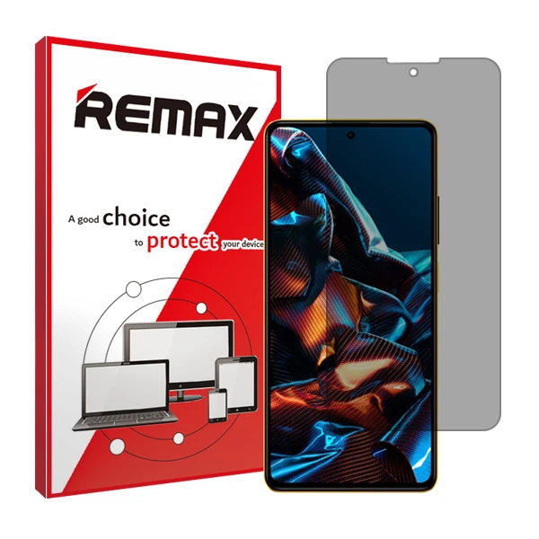 محافظ صفحه نمایش حریم شخصی ریمکس مدل HyPRV مناسب برای گوشی موبایل شیائومی Poco X5 Pro