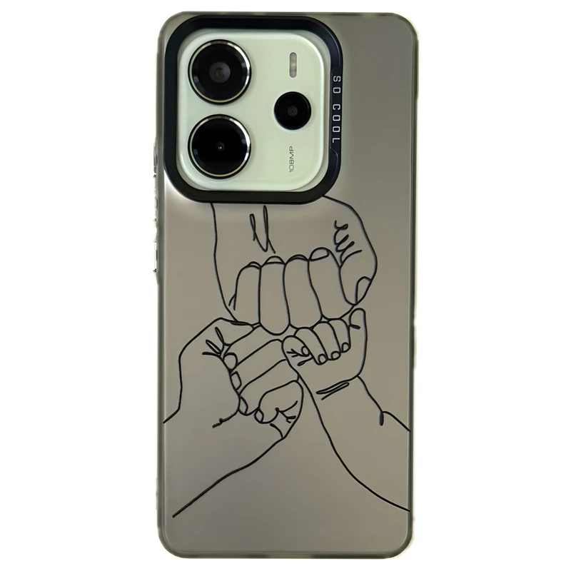 کاور مدل so cool طرح خانواده مناسب برای گوشی موبایل شیائومی Redmi Note 14 4G