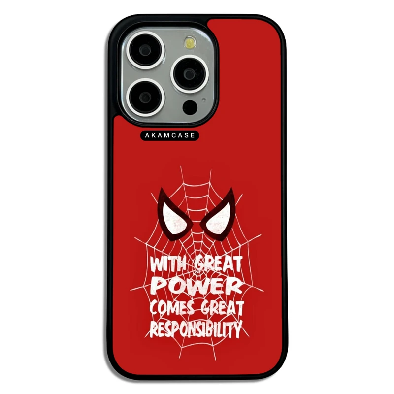 کاور آکام مدل AMC-WA15PRO-SPIDER MAN17 مناسب برای گوشی موبایل اپل iPhone 15 Pro