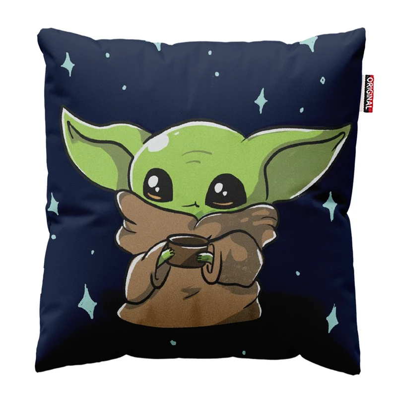 کوسن پاد آفرین مدل بیبی یودا کیوت کد 127 سایز 30*30سانتی متر