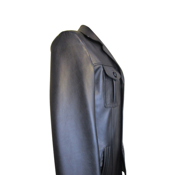 کت چرم مردانه مدل چهار جیب