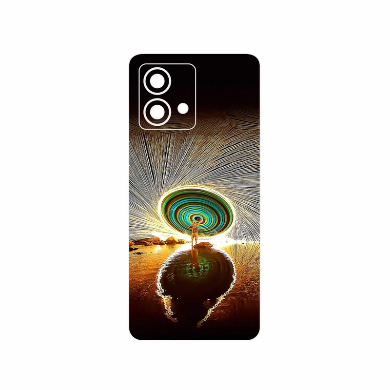 برچسب پوششی ماهوت مدل Night Light Fountain مناسب برای گوشی موبایل موتورولا Moto G84