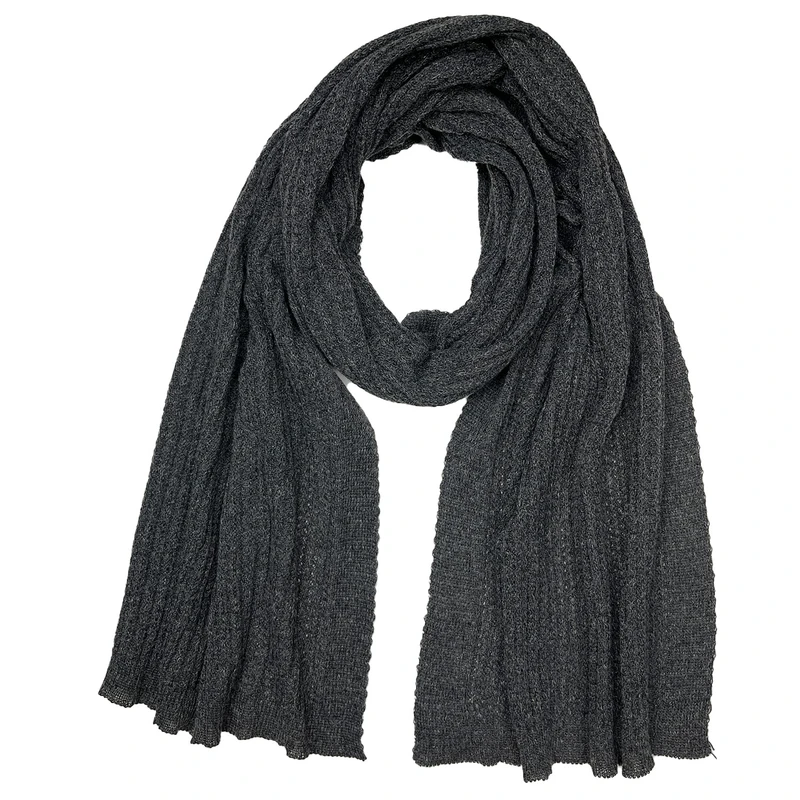 شال بافتنی زنانه مدل حصیری