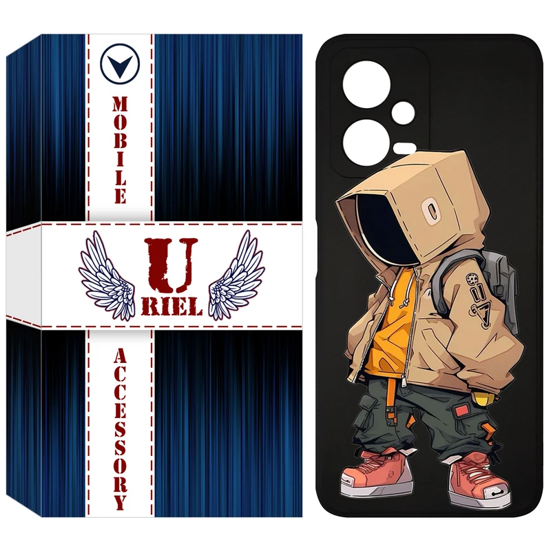 کاور یوریل قاب مدل KSH کد 39 طرح پسر مناسب برای گوشی موبایل شیائومی Poco X5 / Redmi Note 12 5G