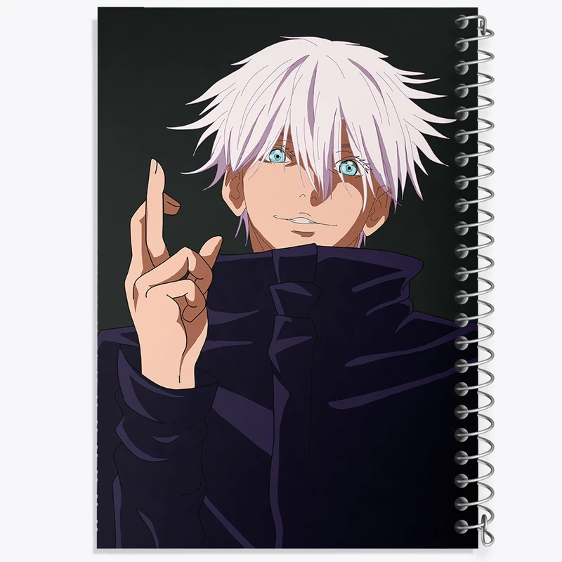 دفتر نقاشی 50 برگ خندالو طرح انیمه جوجوتسو کایزن کد F811