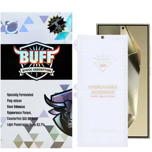 Buff Hydrogel-G film screen protector suitable for Samsung Galaxy S24 Ultra / S23 Ultra / S22 Ultra