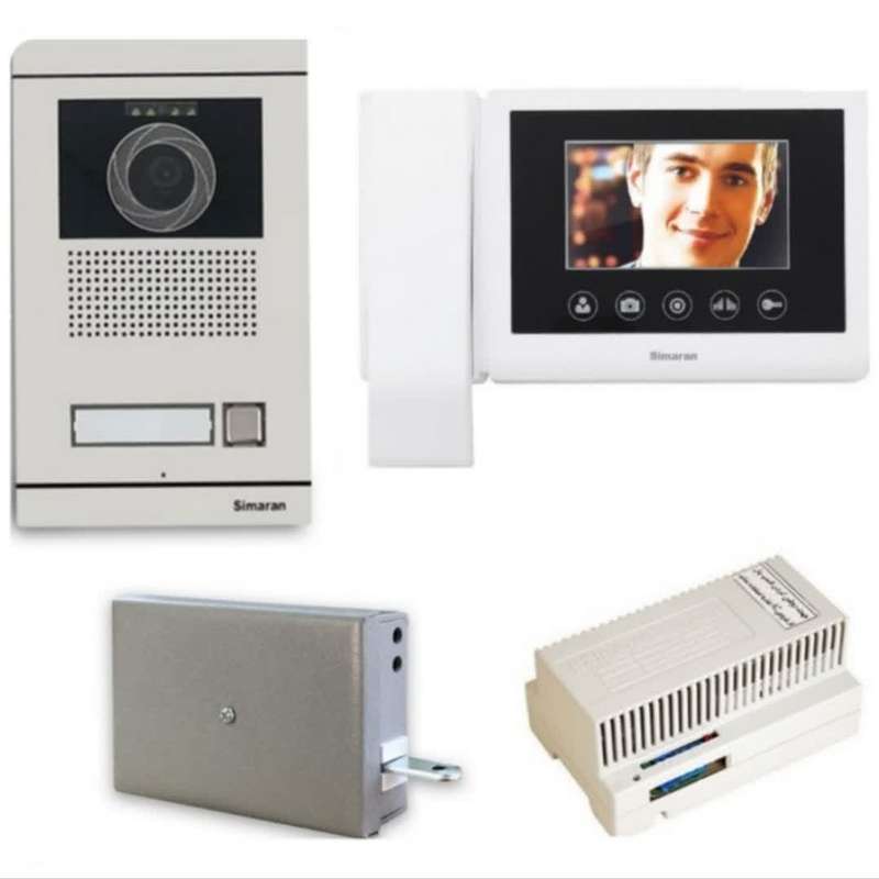 مجموعه دربازکن تصویری سیماران مدل 43TK مجموعه 4 عددی