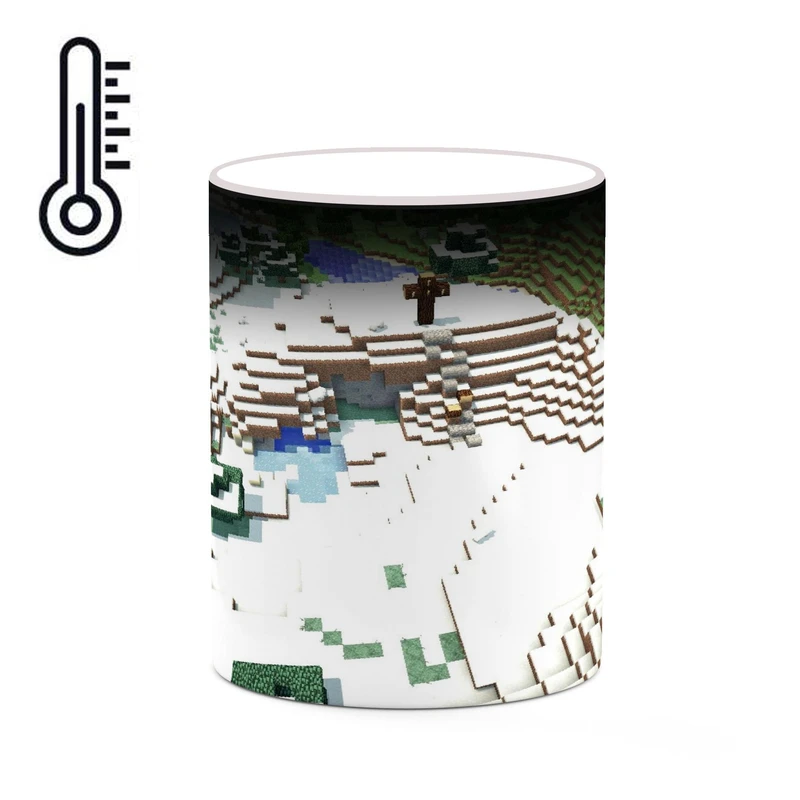 ماگ حرارتی کاکتی طرح ماینکرافت minecraft مدل mgh41140