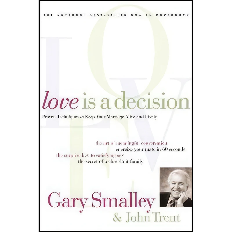 کتاب Love Is A Decision اثر Dr Gary Smalley and Dr John Trent انتشارات Thomas Nelson