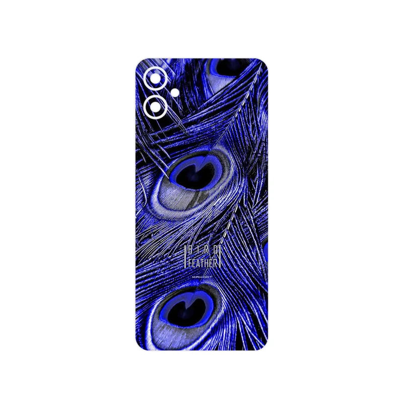 برچسب پوششی ماهوت مدل Purple Feather مناسب برای گوشی موبایل سامسونگ Galaxy A05