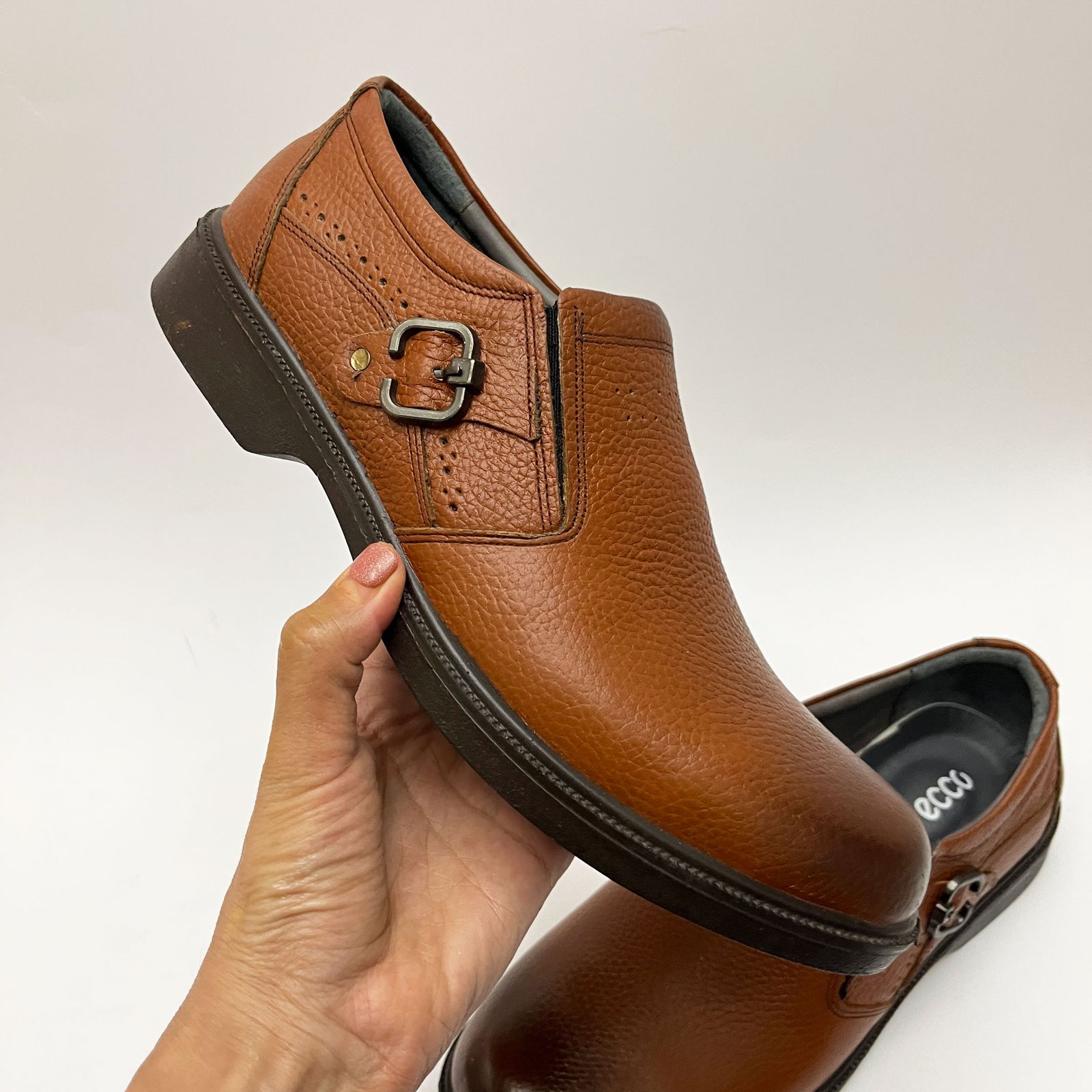 کفش مردانه مدل چرم پوش کد 27 -  - 6