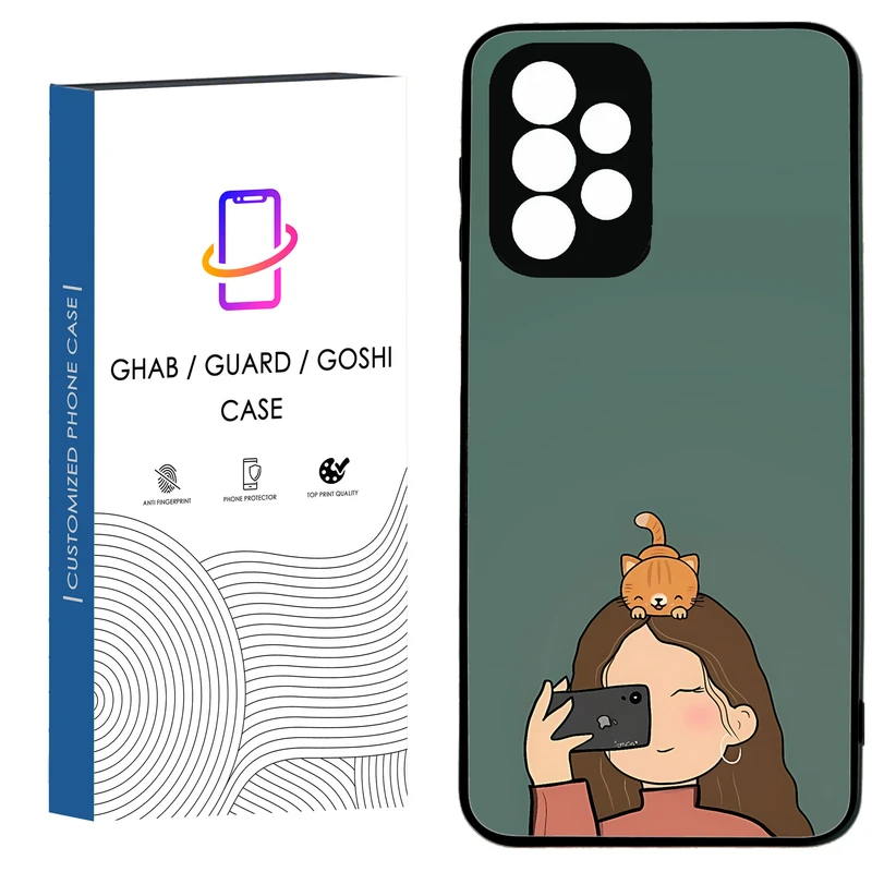 کاور قاب گارد گوشی طرح دخترانه کد 105- TPU مناسب برای گوشی موبایل سامسونگ Galaxy A53