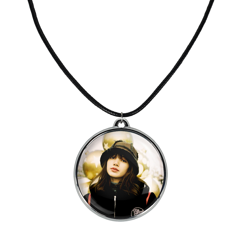 گردنبند خندالو مدل لیسا بلک پینک کد 1430414302