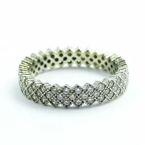 انگشتر نقره زنانه سلین کالا مدل برلیان ce-As313