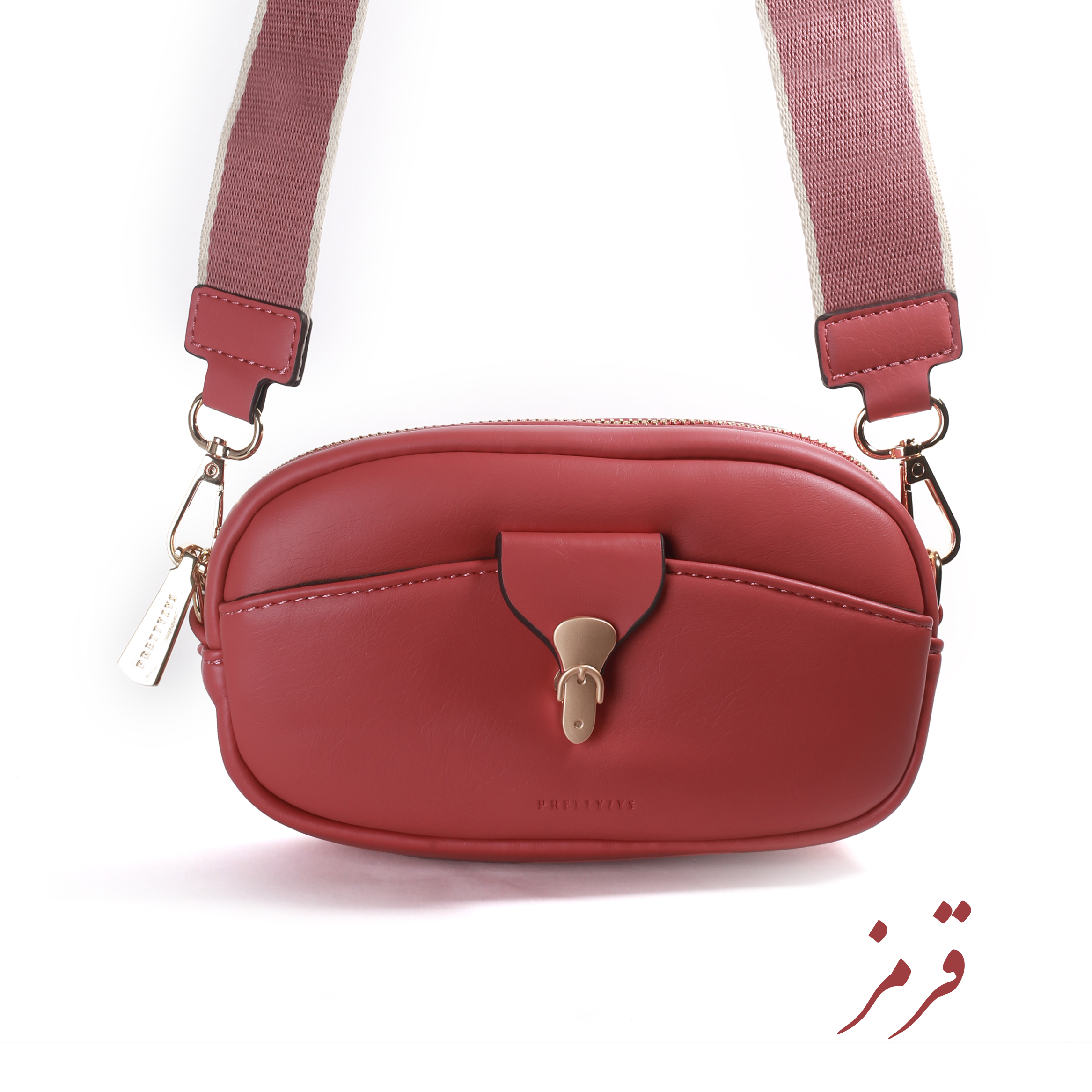 کیف رودوشی زنانه پرتیزس مدل مینیمال بند دار کد 2010032