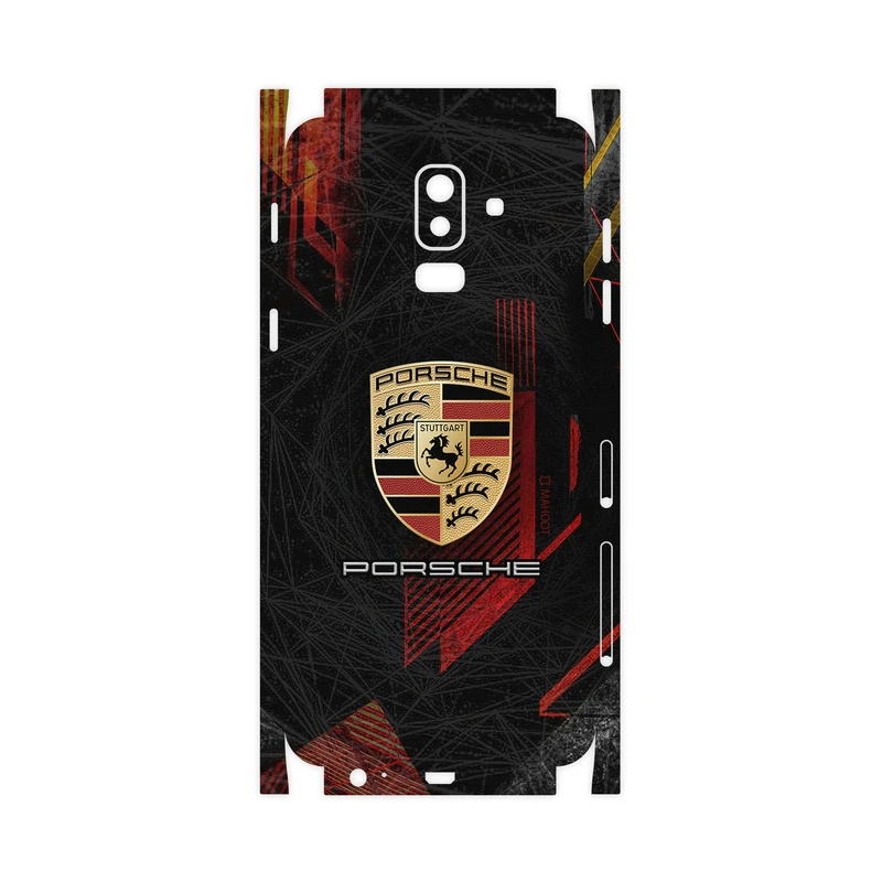 برچسب پوششی ماهوت مدل Porsche-FullSkin مناسب برای گوشی موبایل سامسونگ Galaxy J8