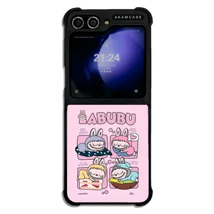 AKAM AMC-WSGZFLIP5-LABUBU-2 Cover For Samsung Galaxy Z Flip 5