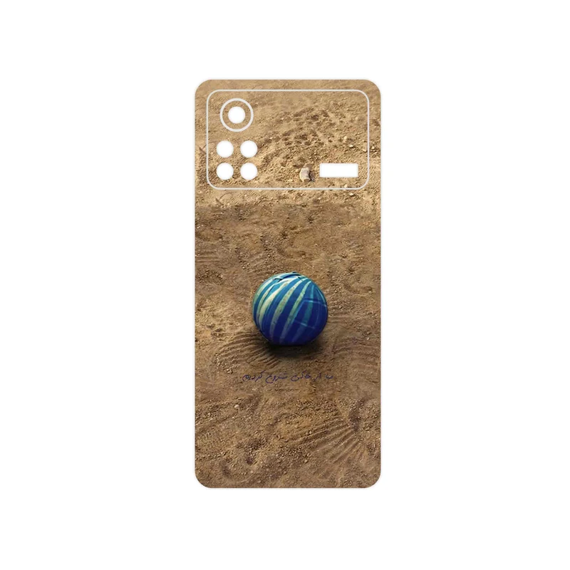 برچسب پوششی ماهوت مدل Ball Nostalgia مناسب برای گوشی موبایل شیائومی Poco X4 Pro 5G