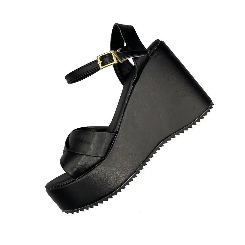 صندل زنانه مدل چرم مصنوعی