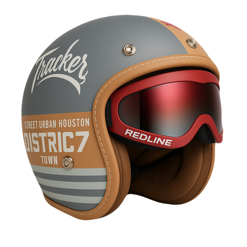 کلاه کاسکت بدون چانه ردلاین مدل 936 street