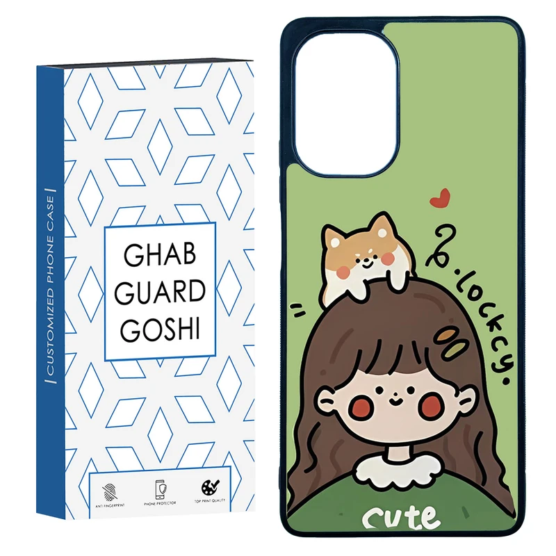 کاور قاب گارد گوشی طرح دخترانه کد TPU-026 مناسب برای گوشی موبایل شیائومی Poco F5 / Redmi Note 12 Turbo