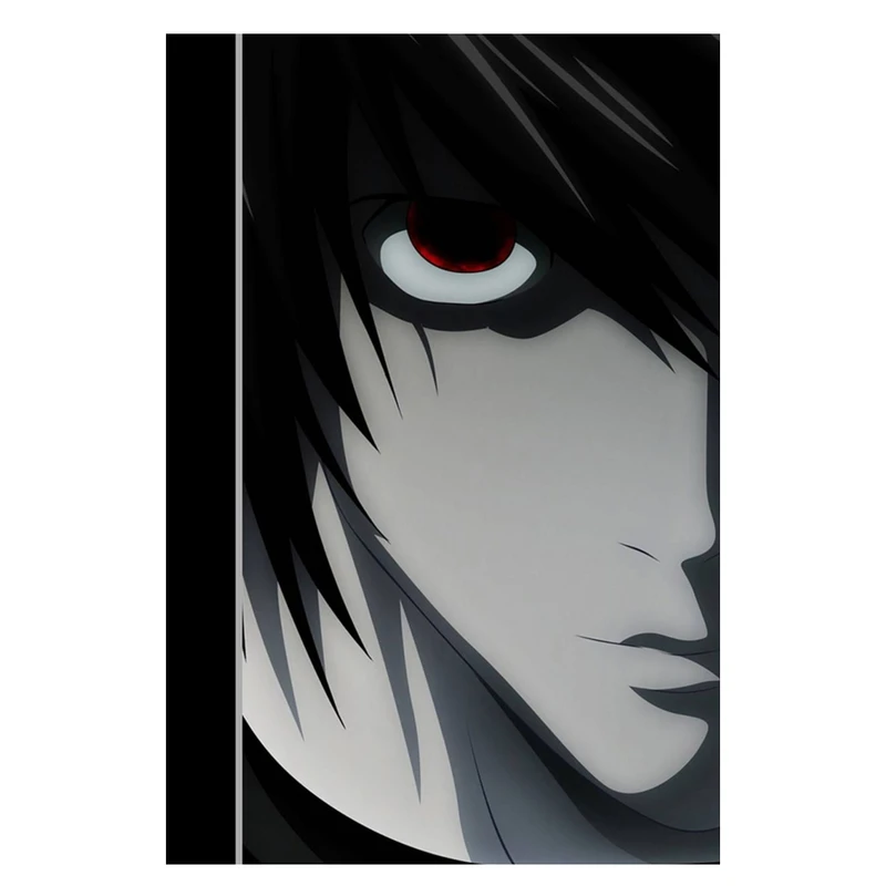 پوستر مدل ال L طرح انیمه دفترچه مرگ Death note کد 325