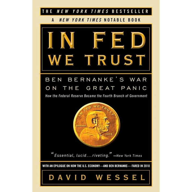 کتاب In FED We Trust اثر David Wessel انتشارات Currency