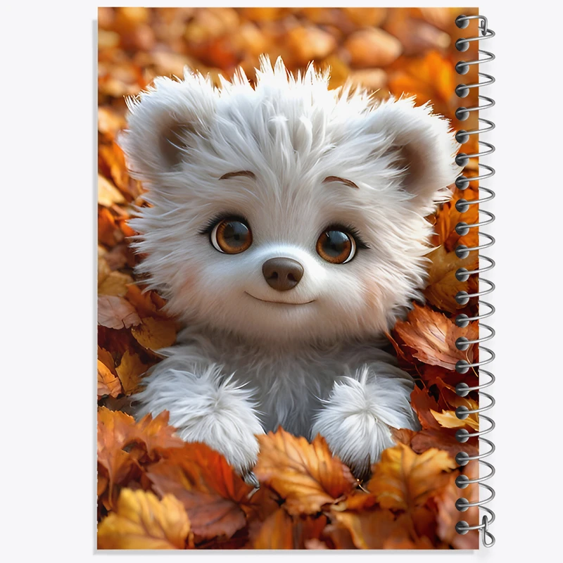 دفتر مشق 50 برگ خندالو طرح سگ کوچولوی بامزه کد F7230