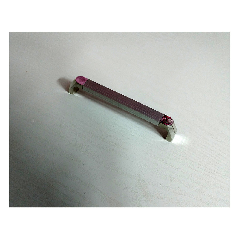 دستگیره کابینت و کمد مدل میله ای کد A128 بسته 5 عددی