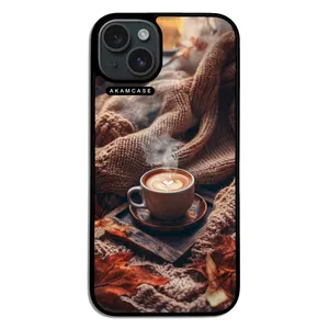 AKAM AMC-WA15PLUS-COFFEE-17 Cover For Apple iPhone 15 Plus