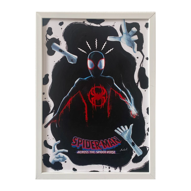 تابلو مدل دکوراتیو طرح اسپایدرمن کد 1069