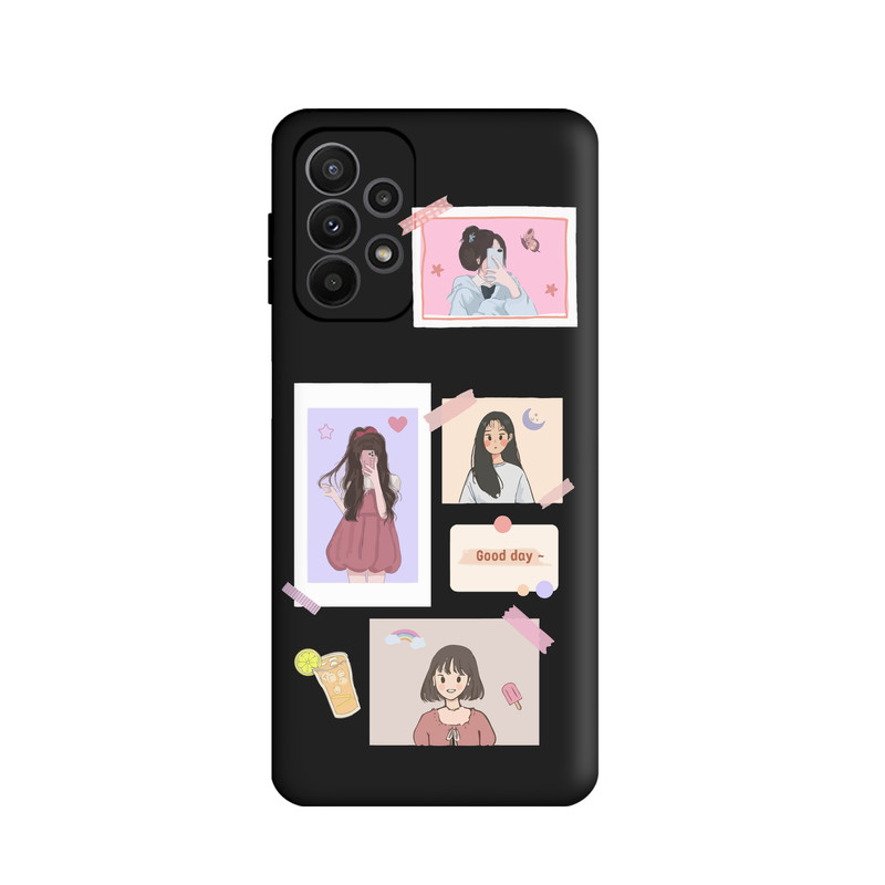 کاور طرح عکس دخترانه کد FF259مناسب برای گوشی موبایل سامسونگ Galaxy A53