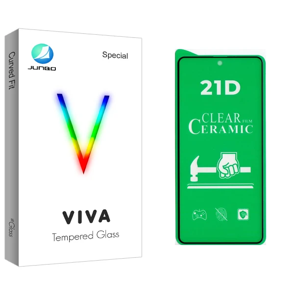 محافظ صفحه نمایش سرامیکی شفاف جانبو مدل Viva Glass مناسب برای گوشی موبایل شیائومی Redmi Note 11 4G