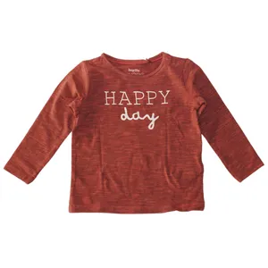 تی شرت آستین بلند نوزادی لوپیلو مدل Happy day