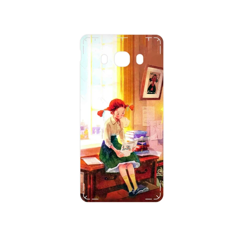 برچسب پوششی ماهوت مدل Watashi No Ashinaga Ojisan مناسب برای گوشی موبایل سامسونگ Galaxy J5 2016