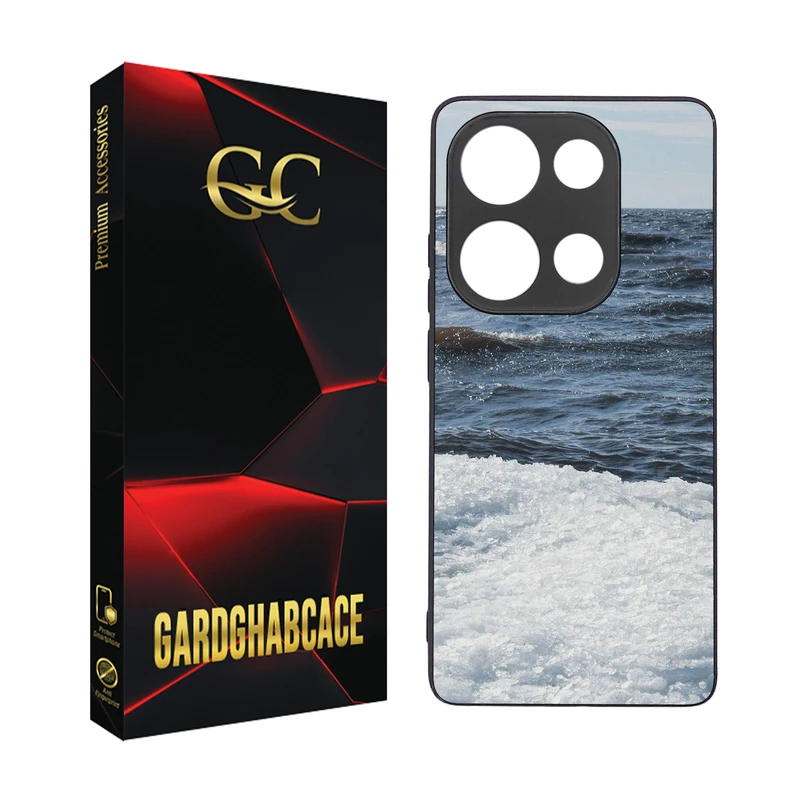 کاور گارد قاب کیس مدل دخترانه T مناسب برای گوشی موبایل  شیائومی  Poco M6 Pro \ Redmi Note 13 Pro 4G