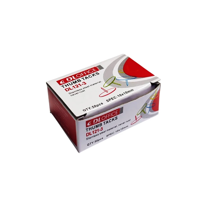 پونز دی ال مدل رنگی کد DL121-3 بسته 50 عددی