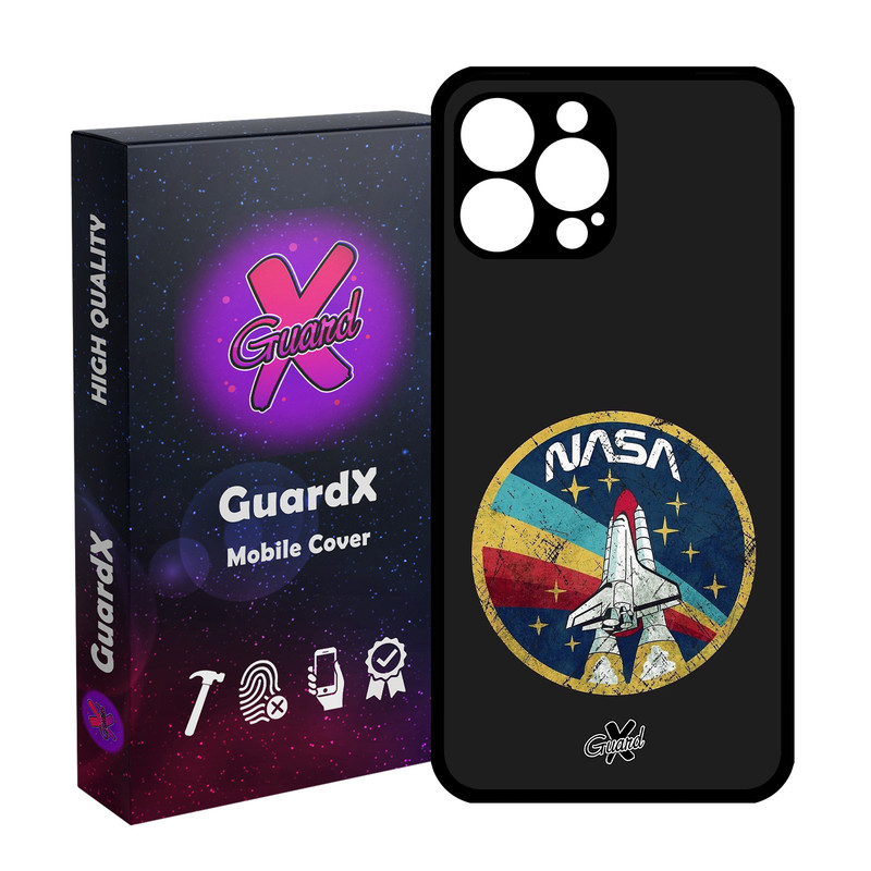 کاور گارد ایکس طرح Nasa مدل Glass10087 مناسب برای گوشی موبایل اپل iPhone 12 Pro Max