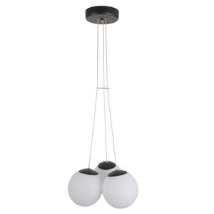  لوستر آویز سه شعله چشمه نور کد AC1224/3-WT