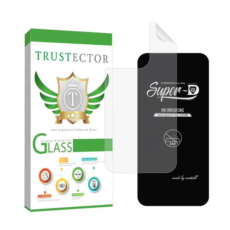     محافظ صفحه نمایش تراستکتور مدل SUPNABKTR مناسب برای گوشی موبایل اپل iPhone 14 Pro Max به همراه محافظ پشت گوشی هیدروژل