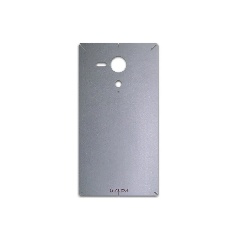 برچسب پوششی ماهوت مدل Matte-Silver مناسب برای گوشی موبایل سونی Xperia SP