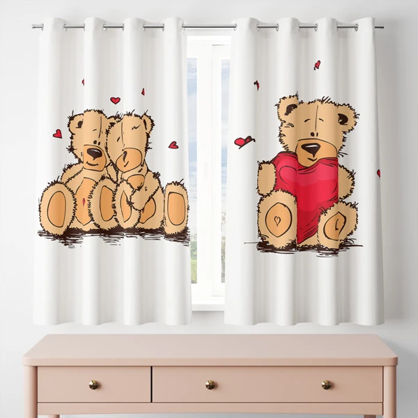 پرده مدل پانچی کد 8122 سایز 200x140 سانتی متر