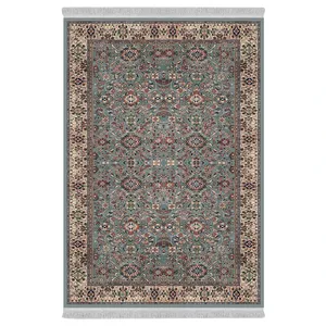 فرش پارچه‌ای دفه مدل فرشینه طرح مدرن کد 942