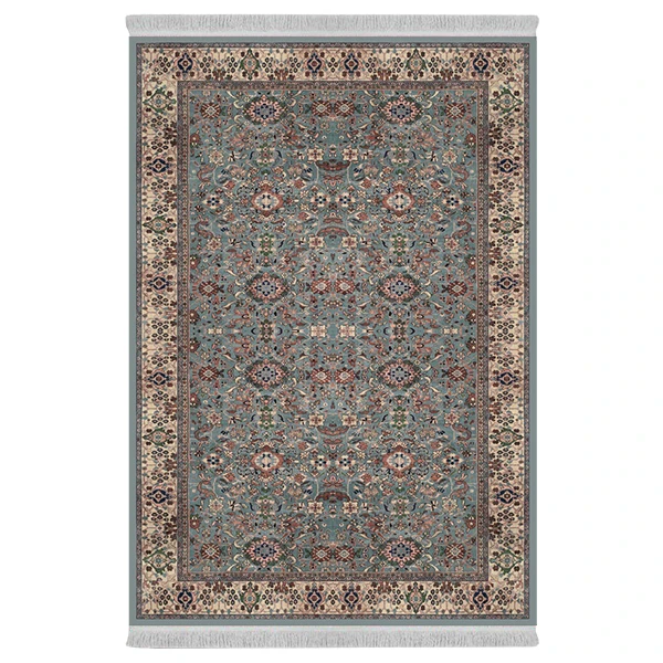 فرش پارچه‌ای دفه مدل فرشینه طرح مدرن کد 942