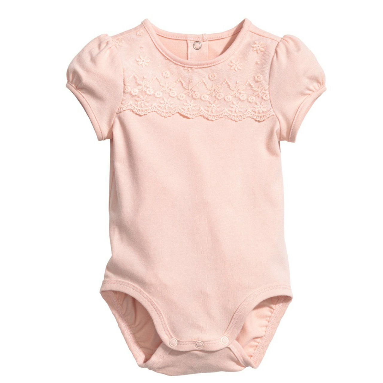 بادی استین کوتاه نوزادی اچ اند ام مدل 05045