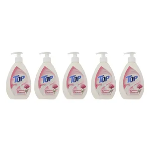 مایع دستشویی کرمی تاپ مدل pembe وزن 400 گرم بسته 5 عددی