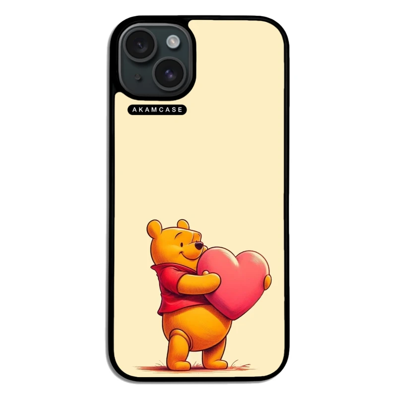 کاور آکام مدل AMC-WA15PLUS-POOH-22 مناسب برای گوشی موبایل اپل iPhone 15 Plus