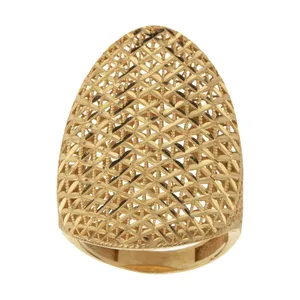 انگشتر طلا 18 عیار زنانه آلند مدل BGR7